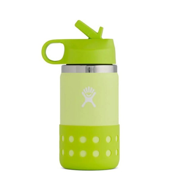 Hydro Flask 12 oz  Kids Wide Mouth - Honeydew / Jungle